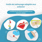 Montessori cleaning set