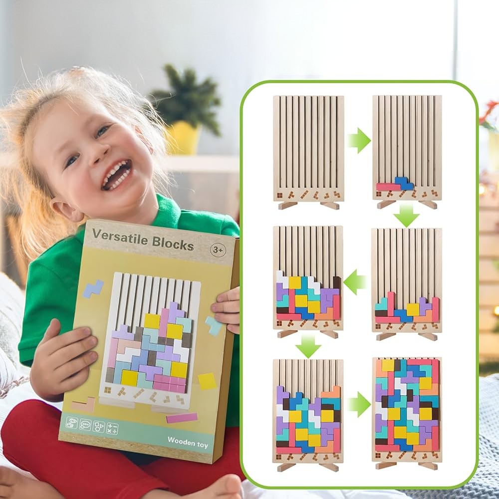 Montessori building blocks