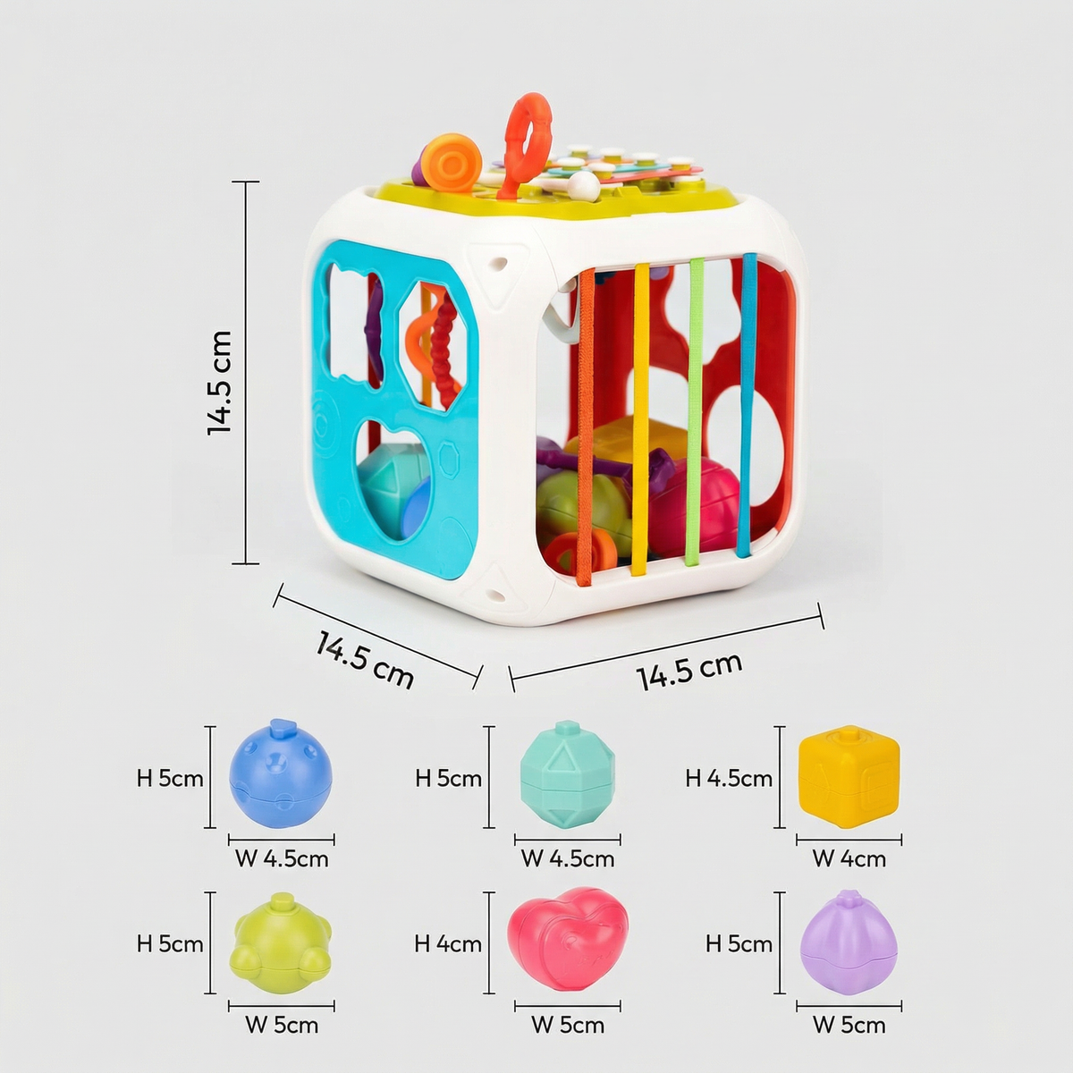 Montessori development cube