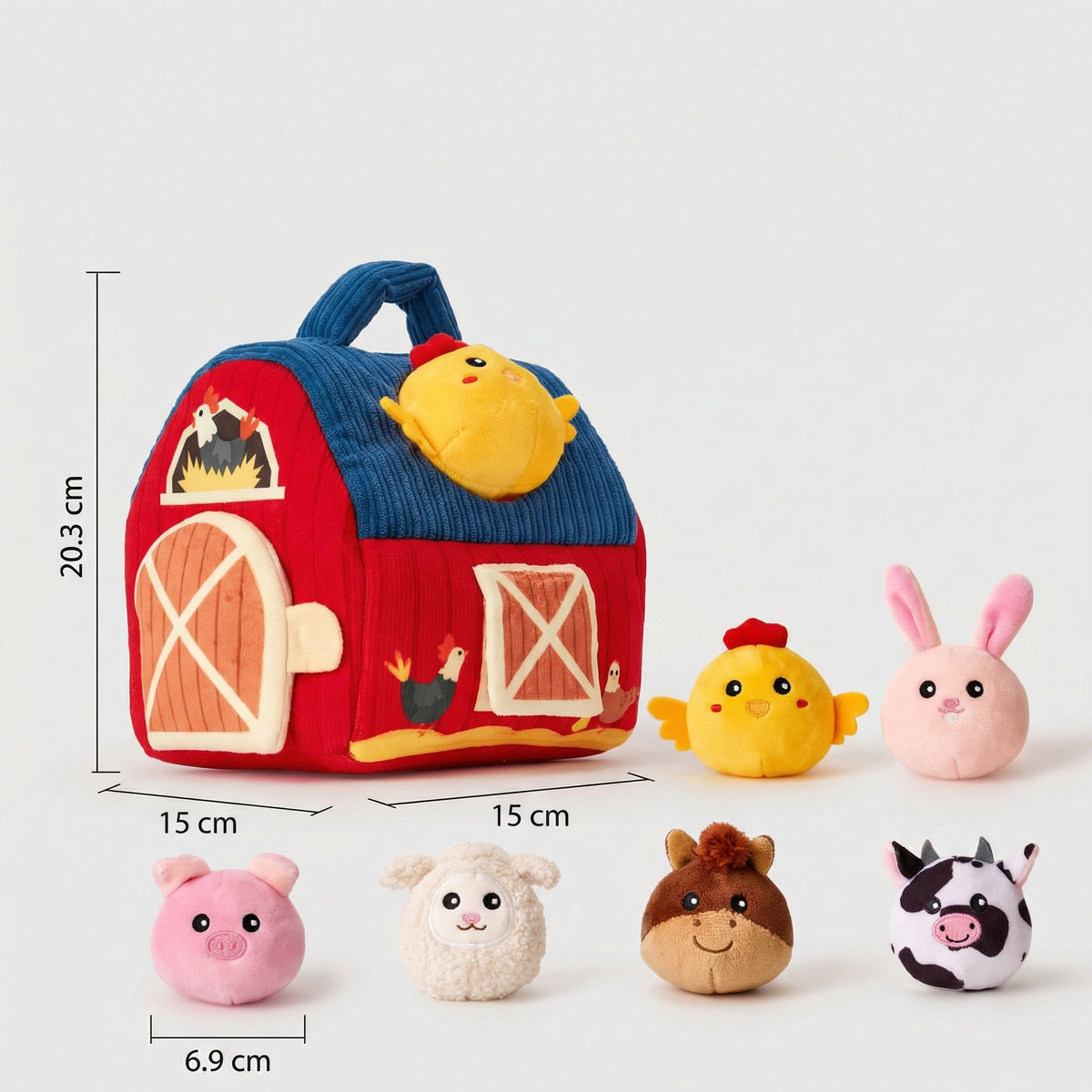Montessori toy farm