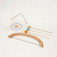 Montessori bow and arrow set