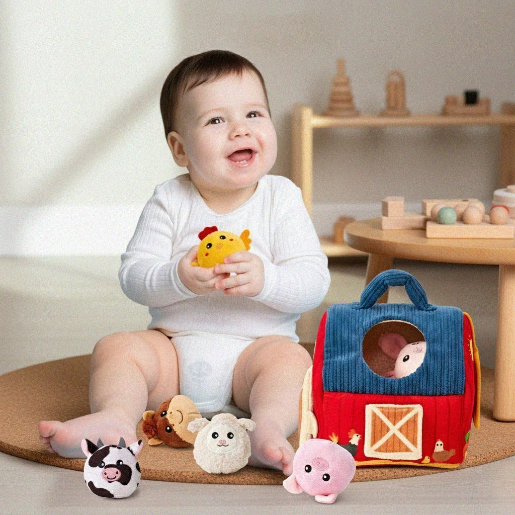 Montessori toy farm