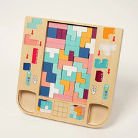 Wooden Montessori Tetris