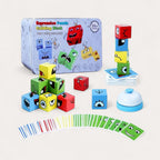 Montessori puzzle for language development in toddlers