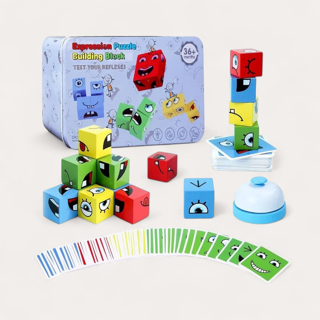 Montessori puzzle for language development in toddlers