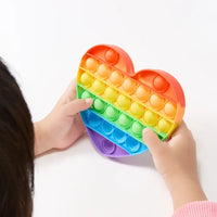 Set of 4 Pop-it silicone toys in Montessori style