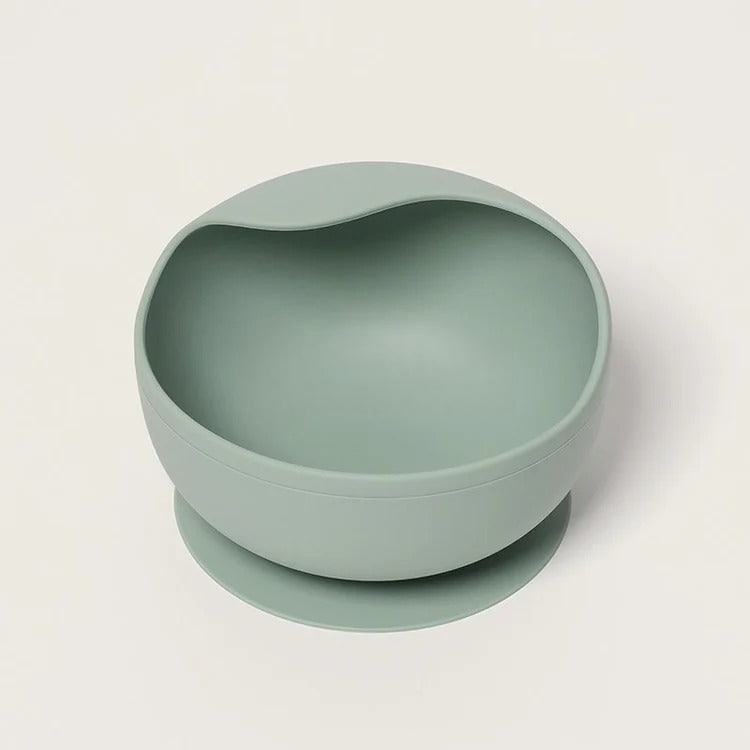 Montessori silicone tableware set for babies