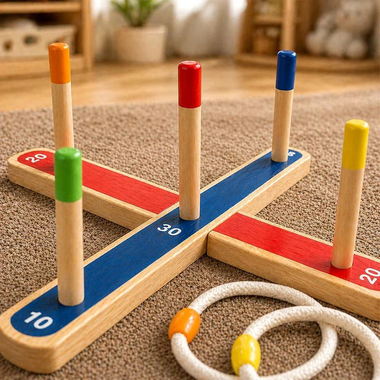 Montessori Ring Toss Game