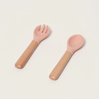 Montessori silicone tableware set for babies