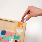 Wooden Montessori Tetris