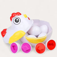 Chicken and geometric shapes according to Montessori