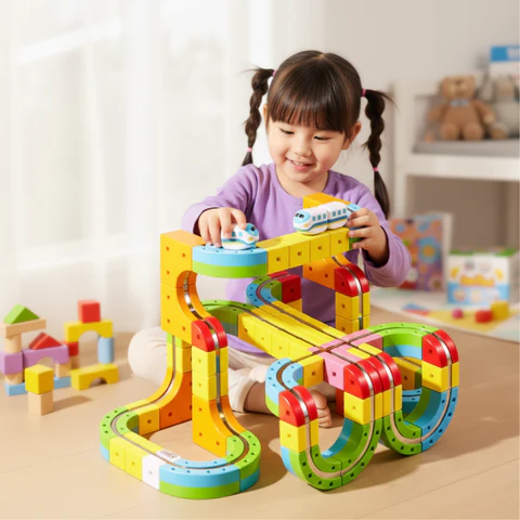 Montessori drilling set for mosaics