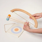 Montessori bow and arrow set