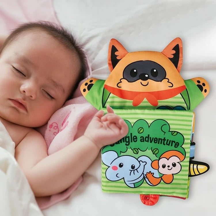 Montessori cloth book for babies