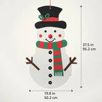 Montessori snowman