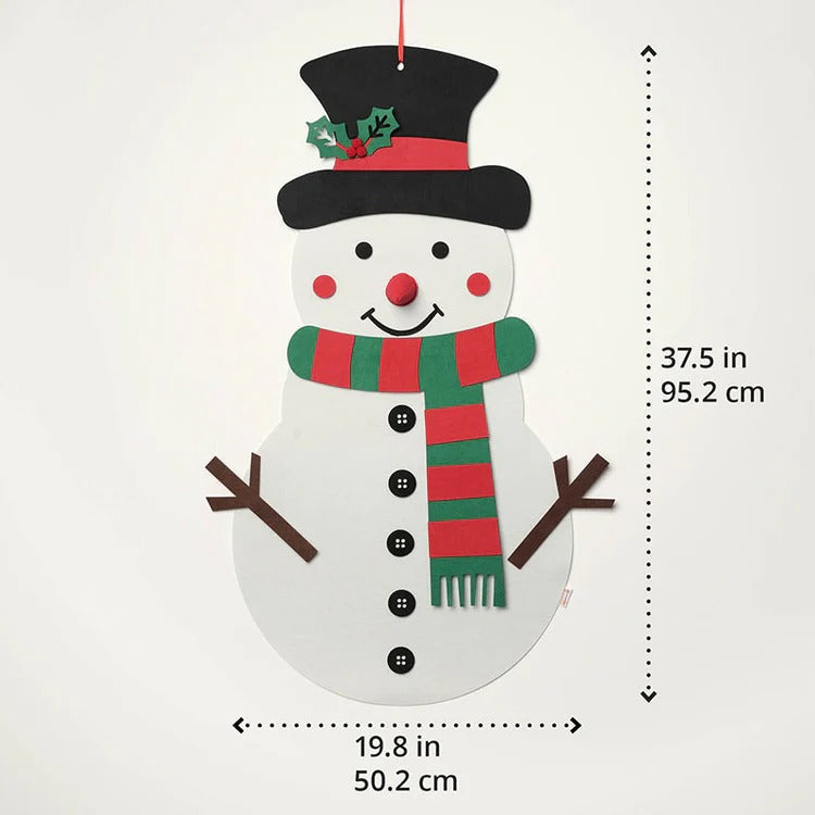 Montessori snowman