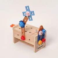 Montessori workshop made of wood