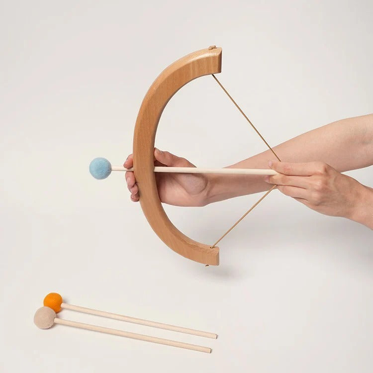 Montessori bow and arrow set