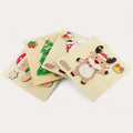 Set of 4 Montessori Christmas puzzles