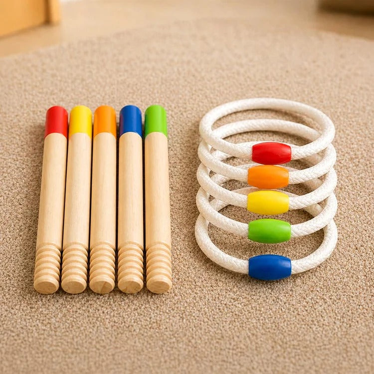 Montessori Ring Toss Game