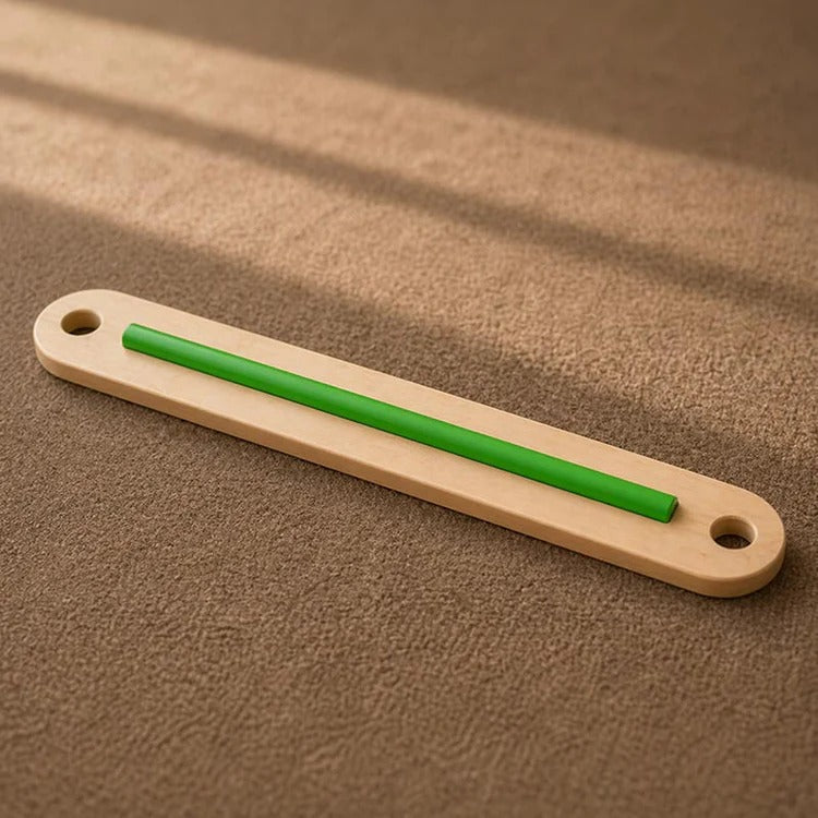 Montessori balance beams and stones