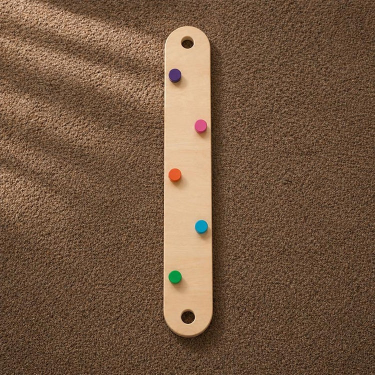 Montessori balance beams and stones