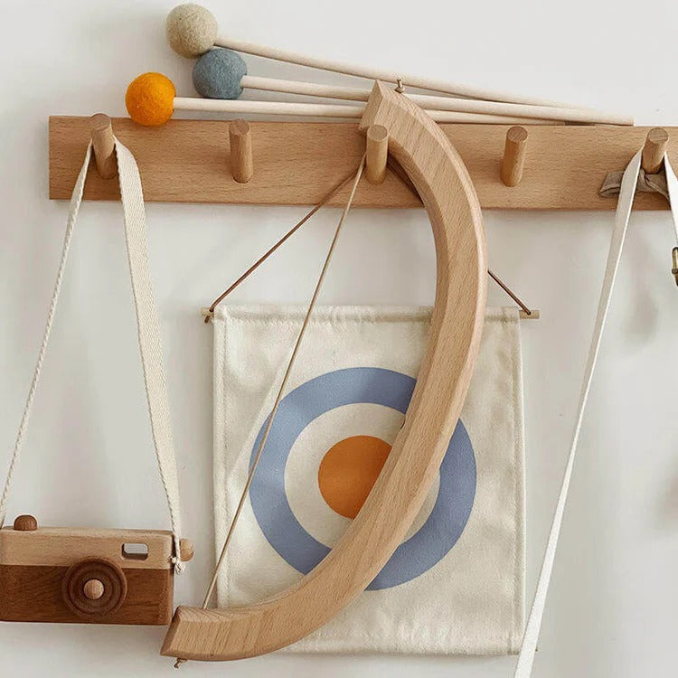 Montessori bow and arrow set