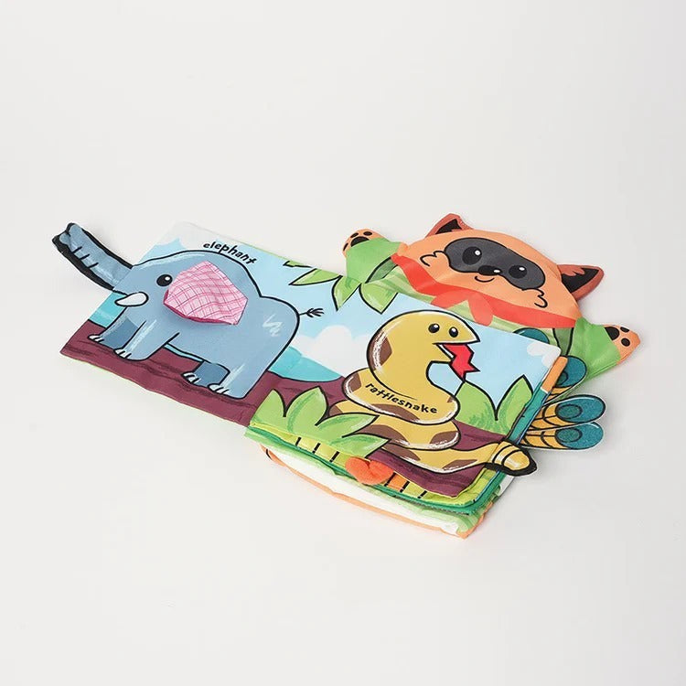 Montessori cloth book for babies