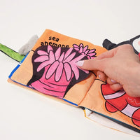 Montessori cloth book for babies