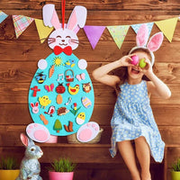 Montessori felt rabbit
