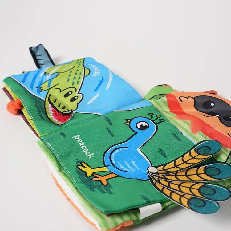 Montessori cloth book for babies