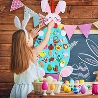 Montessori felt rabbit