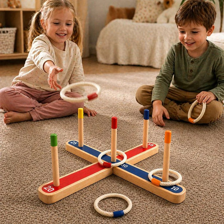 Montessori Ring Toss Game