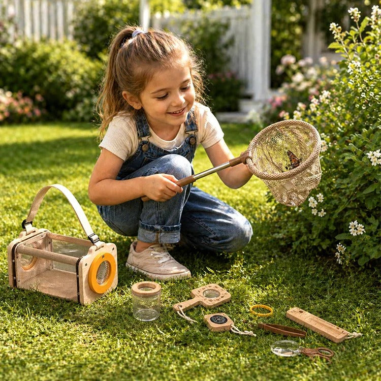 Montessori set for discovering nature