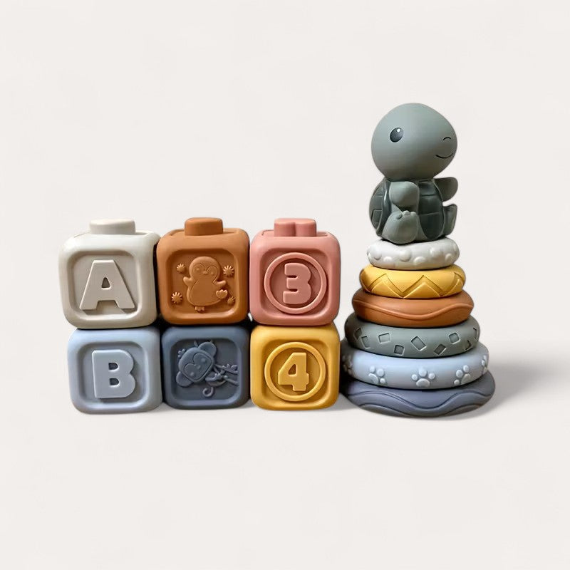 Montessori stacking game “Little Turtle”
