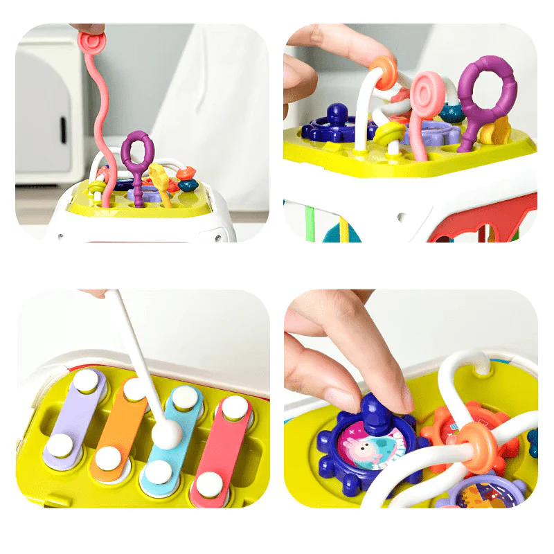 Montessori development cube
