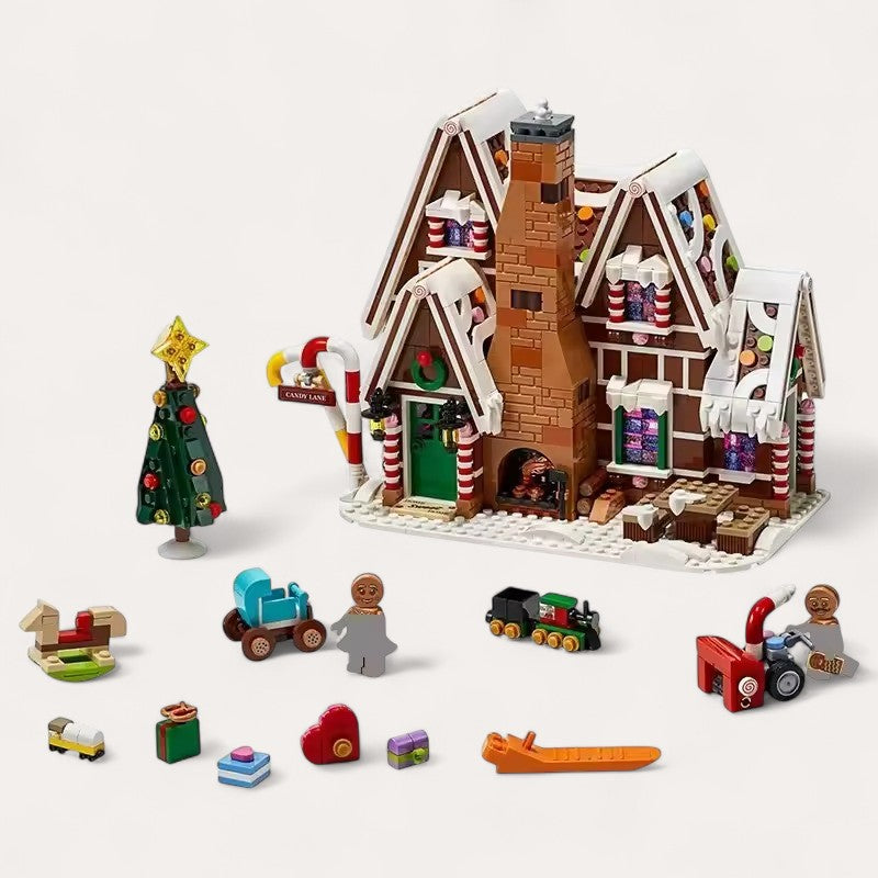 Montessori gingerbread house