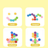 Montessori sorting and counting set