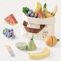 Montessori fruit for cutting out