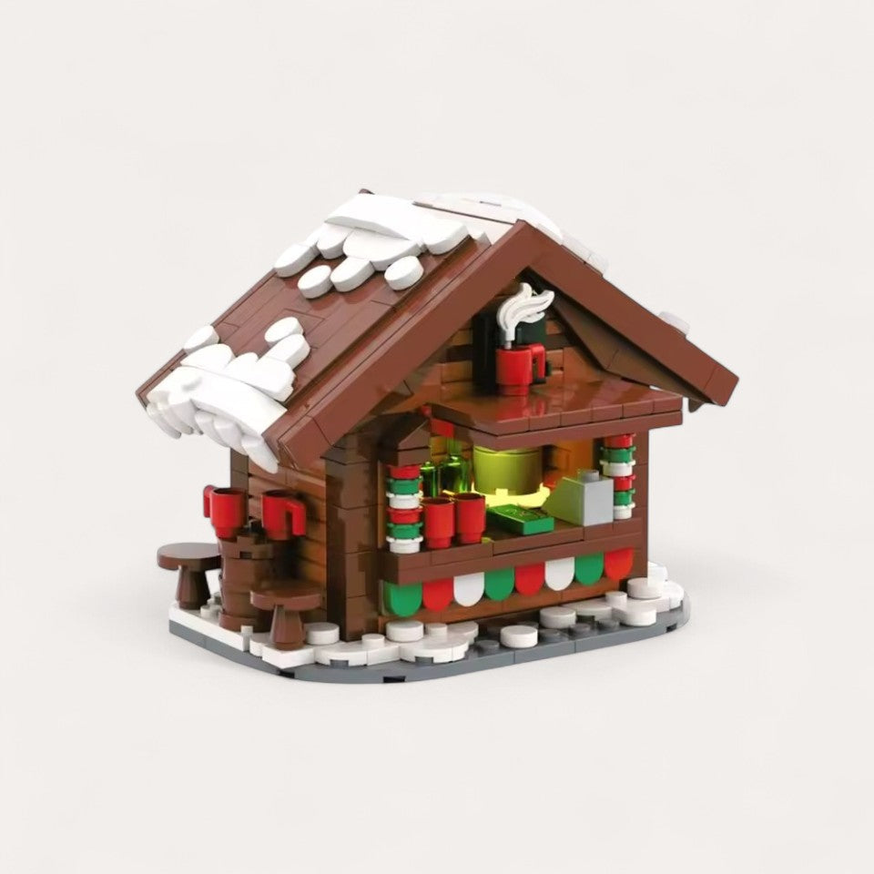 Montessori Christmas building blocks