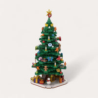 Montessori Christmas building blocks