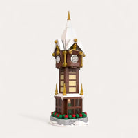 Montessori Christmas building blocks