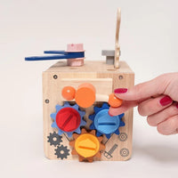 Montessori workshop made of wood