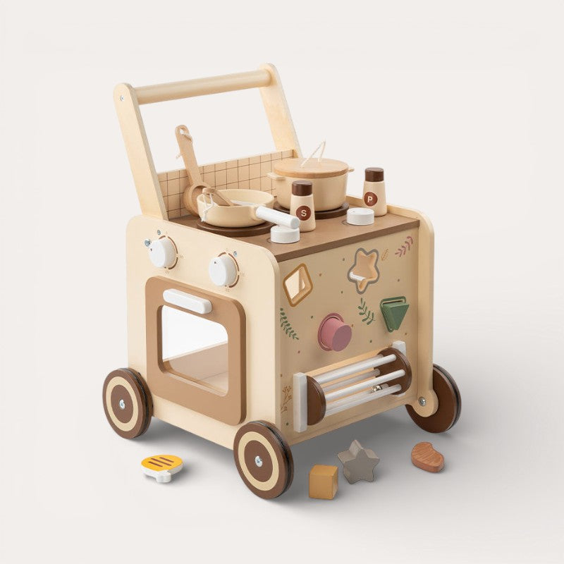 Montessori kitchen trolley