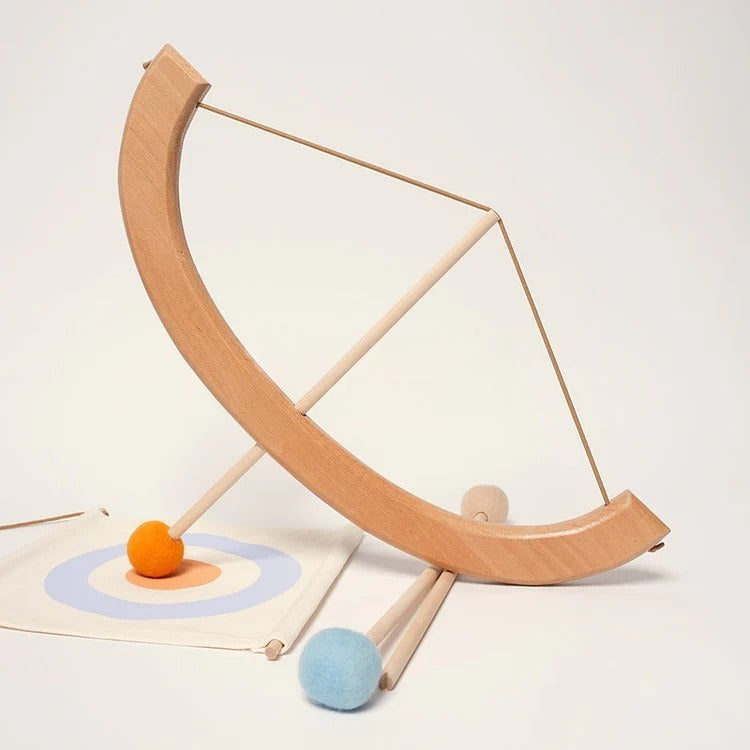 Montessori bow and arrow set
