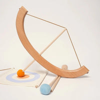 Montessori bow and arrow set