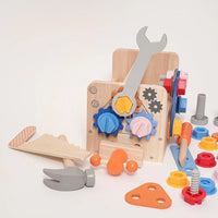 Montessori workshop made of wood