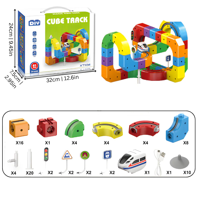 Montessori drilling set for mosaics