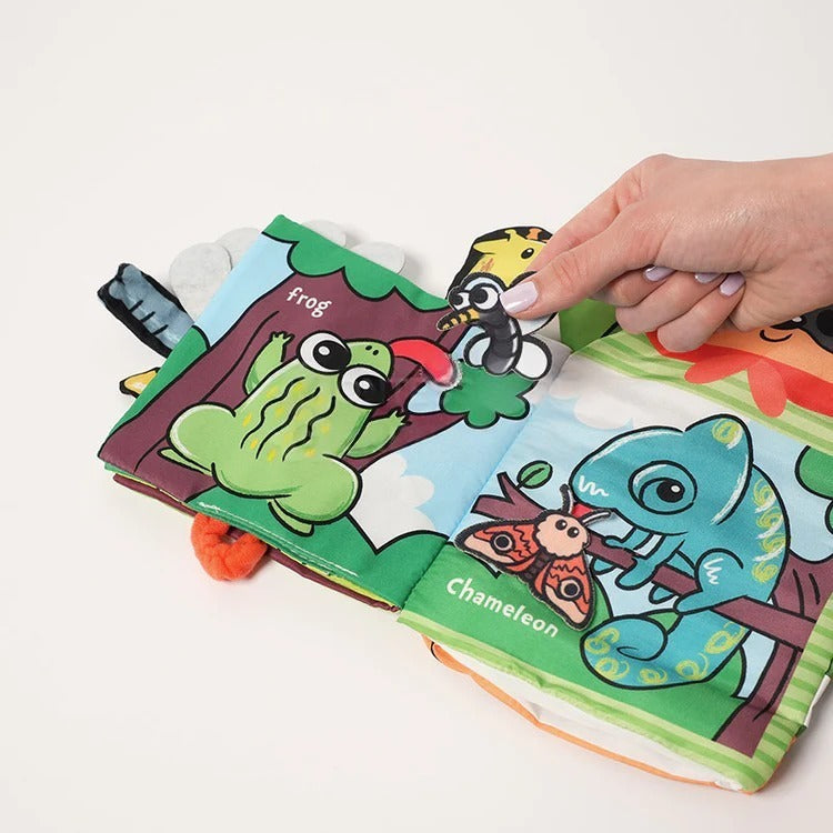 Montessori cloth book for babies