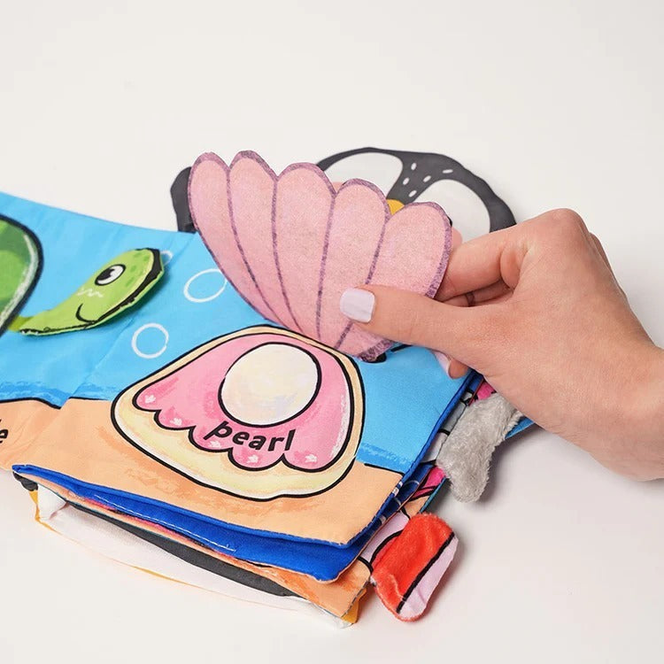Montessori cloth book for babies